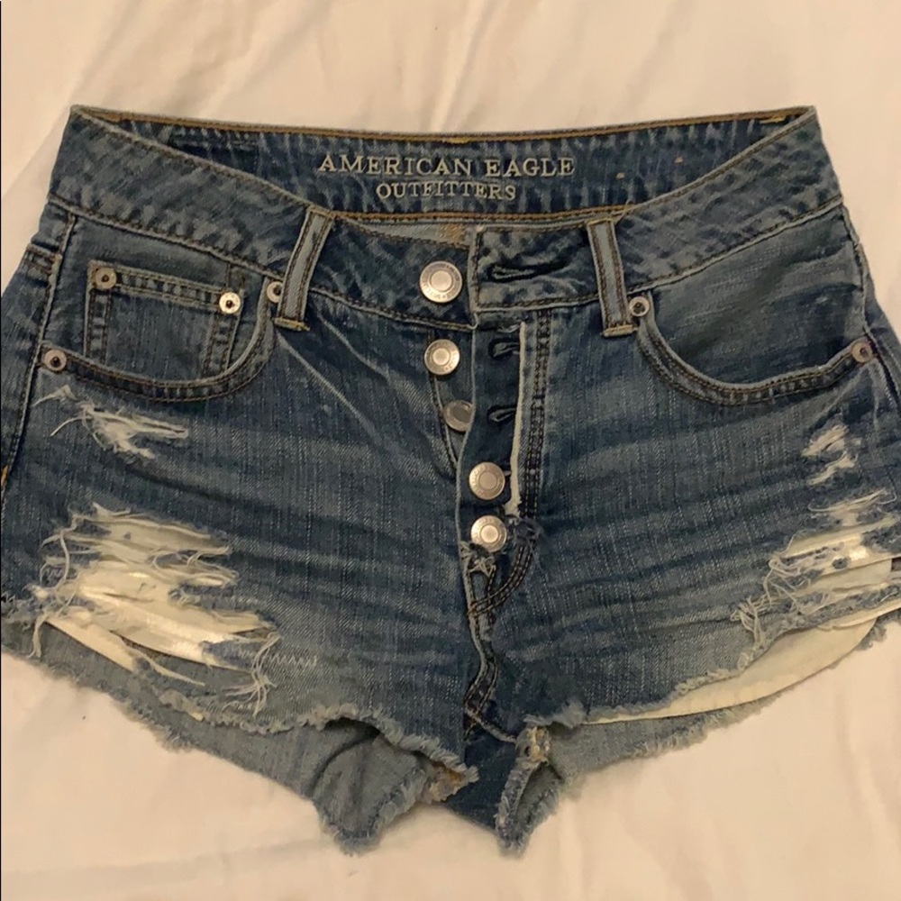American eagle jean shorts